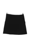 Dunst A-line Mini Skirt In Black