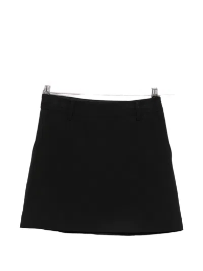 Dunst A-line Mini Skirt In Black