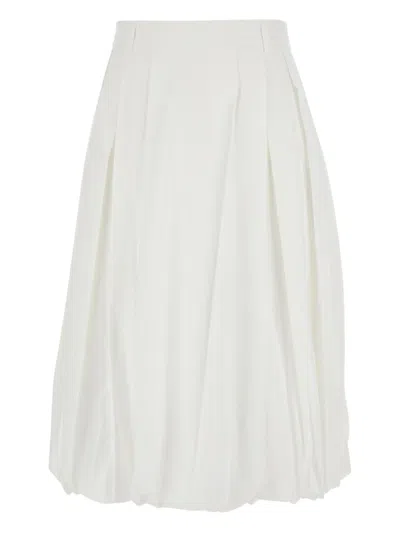 DUNST BALLOON MIDI SKIRT