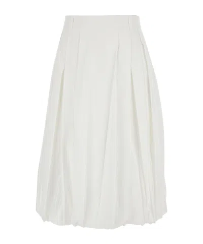 DUNST DUNST PLEATED BALLOON SKIRT