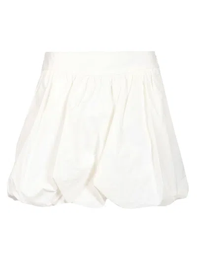 Dunst Balloon Mini-skirt Skirts White