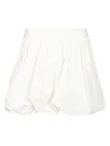 Dunst Balloon Mini Skirt In White