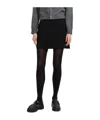 Dunst Belt Loop Midi Skirt In Black