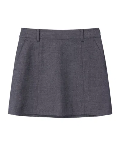 Dunst Belt-loop Skirt In Animal Print