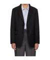 Dunst Navy Daddy Blazer In Black