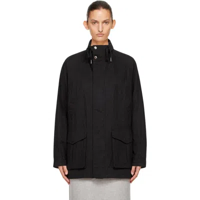 Dunst Black Modern Field Jacket