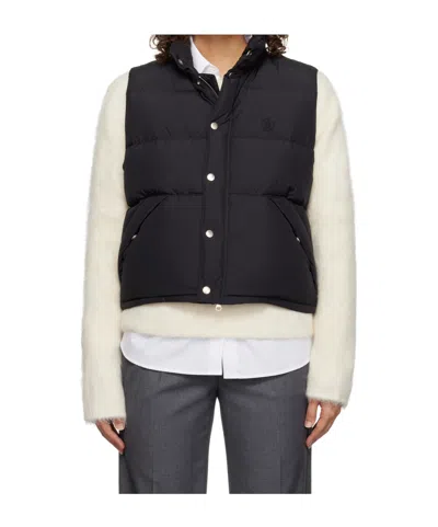 Dunst Black Quilted Down Vest
