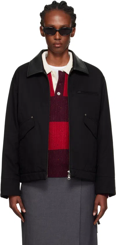 Dunst Black Vintage Padded Work Jacket