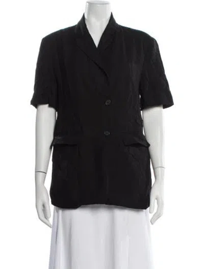 Pre-owned Dunst Blazer In Black
