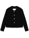 Dunst Tweed Jacket In Black