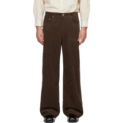 Dunst Casual Pants With Belt Loops In Brown