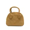 Dunst Structured Suede Mini Bag With Top Handles
