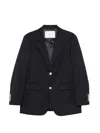 Dunst Button Blazer In Blue