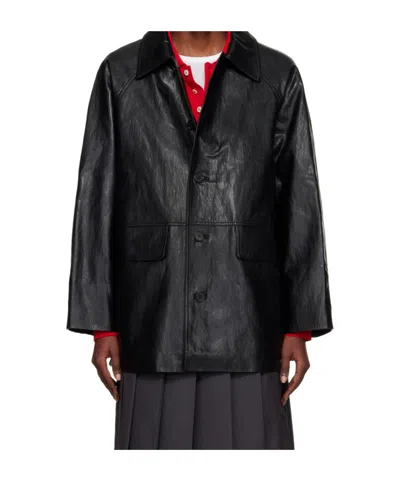 DUNST LILY BUTTON-FASTENING SHIRT JACKET