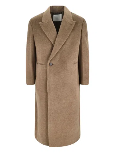 DUNST BUTTON SINGLE-BREASTED COAT