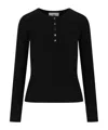 Dunst Buttoned Long Sleeve Top