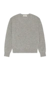 Dunst Cashmere V-neck Sweater In Gray