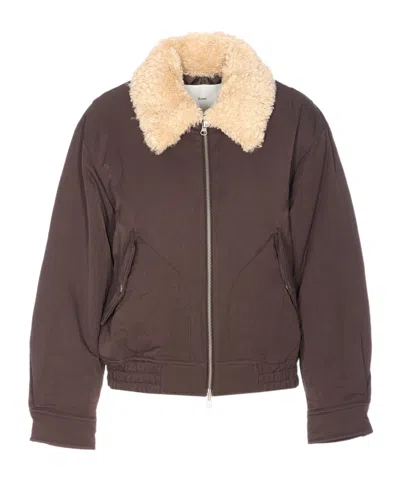 DUNST DUNST PADDED ZIP JACKET