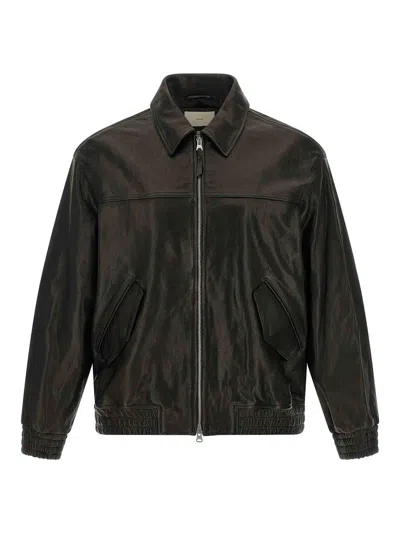 Dunst Chaqueta Bomber - Negro In Brown