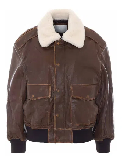 Dunst Chaqueta De Cuero - Marrón
