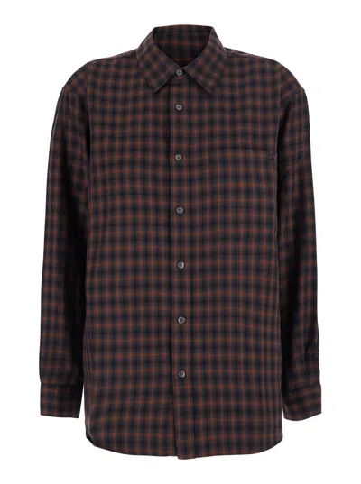 Dunst Check Flannel Shirt In Multi