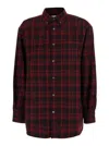 Dunst Checked Flannel Button Down Shirt Red In Multi