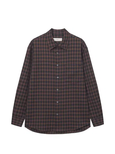Dunst Check-pattern Shirt In Multi