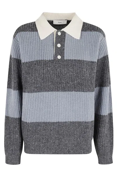 DUNST CHUNKY RUGBY SWEATER