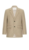 Dunst Classic 2 Button Wool Blazer In 베이지