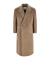 Dunst Button Single-breasted Coat In Gold