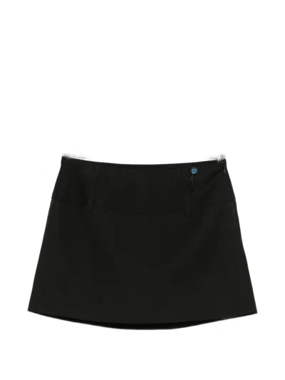 Dunst Concealed Fastening Skirt In Black