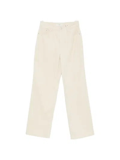 Dunst Corduroy Straight-leg Trousers In Neutrals