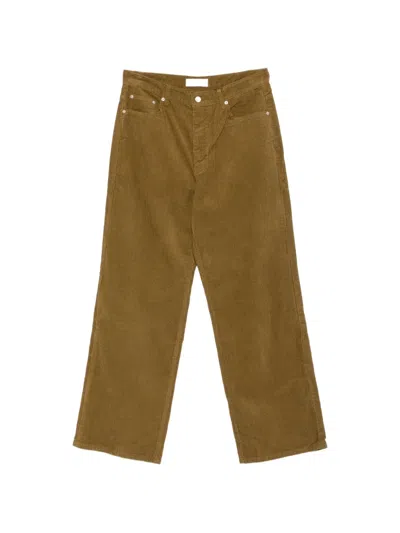 Dunst Corduroy Trousers In Green