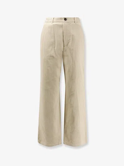 Dunst Corduroy Trousers In White