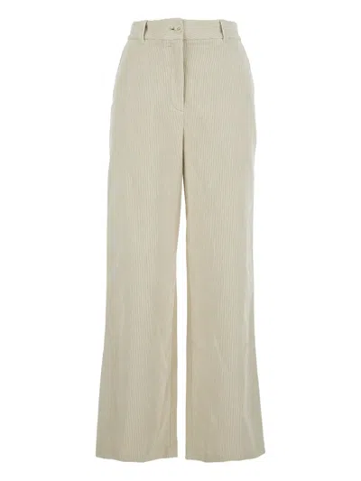 DUNST CORDUROY WIDE-LEG TROUSERS