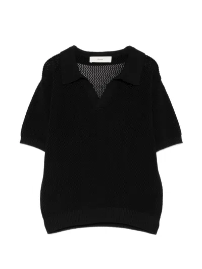 Dunst Cotton And Linen Polo Shirt In Multi