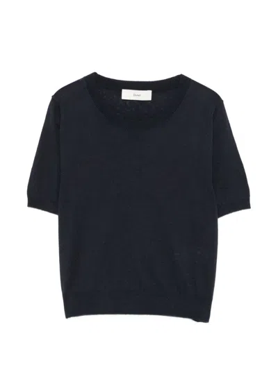 Dunst Cotton And Linen T-shirt In Multi