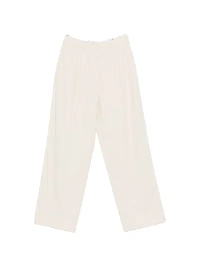 Dunst Cotton Blend Chino Trousers In Neutral