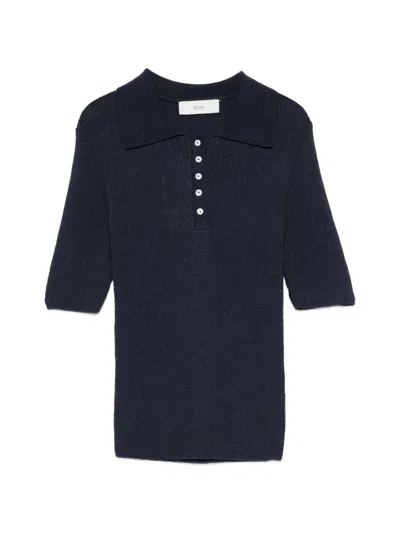 Dunst Cotton Blend Polo Shirt In Blue