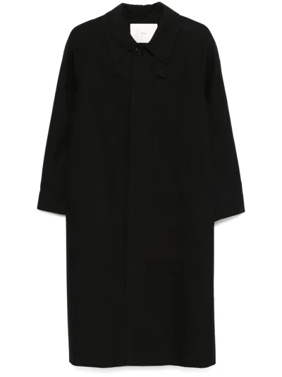 Dunst Cotton Coat In Black