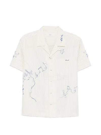 Dunst Cotton Shirt In White