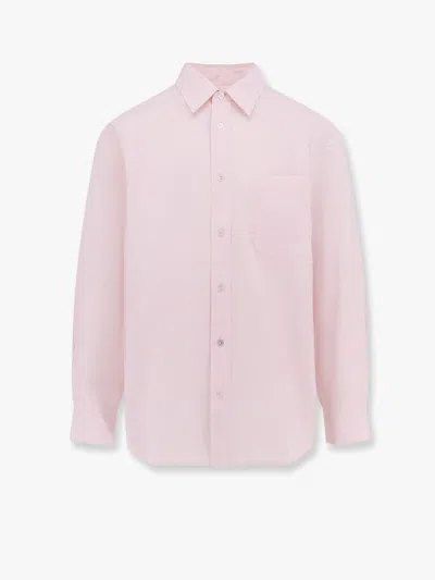 Dunst Cotton Shirt With One Applied Breast Pocket