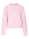 Dunst Crew-neck Long-sleeve Sweater In Animal Print