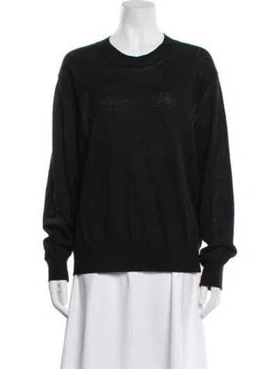 Pre-owned Dunst Crew Neck Sweater In Black