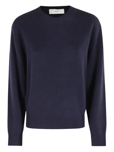 Dunst Crew-neck Sweater In Blue