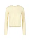 Dunst Summer Essential Buttoned Cardigan In Yellow