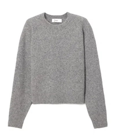 Dunst Crewneck Long-sleeve Knitwear In Gray