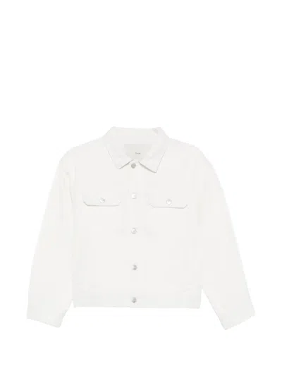 Dunst Denim Trucker Jacket In White