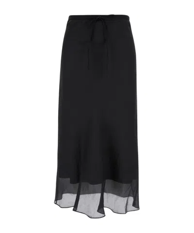 Dunst Double Layer Long Skirt