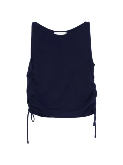 Dunst Drawstring Boat Neck In Multi